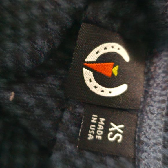 Kerrits Momentum Knee Patch Blue Houndstooth Tight Riding Breeches, Sz XS - Picture 7 of 9